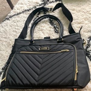Kenneth Cole Reaction Chelsea Quilted laptop bag